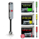 STKR Concepts Side Garage Parking Sensor, Easy Guide System, Grey, 00135