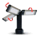 STKR Concepts Tri-Mobile, 2000 Lumen Area Work Light, Black, 12680