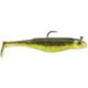 Storm 360GT Searchbait Shad, Sinking, 4-1/2", 3/8oz, #4/0 Hk, 1 Rigged Two Bodies, Hot Olive, SBD45HO-38J