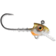Storm 360GT Swimmer Jig Head, Fits 3.5in Body Length, 1/8oz Jig, #2/0 VMC Coastal Black Hook, Smelt, SJS35SMT-18J