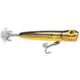Storm Rattlin' Saltwater Chug Bug Topwater Popper, 3 1/4&quot; 3/8 oz, Metallic Gold/Mullet, Floating, CBS081266