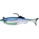 Storm WildEye Live Herring Swimbait, 5", 1 oz, Blue Back Floating,4 Pk, WLHE05BL