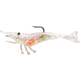 Storm WildEye Live Shrimp Swimbait, 3", 1/4 oz Natural Fluorescent Orange, Floating,3 Pk, WLSP03NTFO