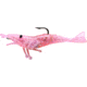 Storm WildEye Live Shrimp Swimbait, 3", 1/4 oz, Pink Silver Flake, Floating,3 Pk, WLSP03PSF