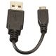 Streamlight USB A To USB Micro Cord 5in/12.7 cm, Accessory, 22079