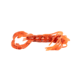 Strike King Baby Luau Craw, Fire Craw, 3in, RGBLCRW-900