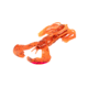 Strike King Baby Luau Craw, Fire Craw, 3in, RGBLCRW-900