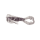Strike King Baby Luau Craw, Smoke Purple with Black Flake, 3in, RGBLCRW-875