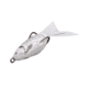 Strike King Bitsy Pad Swimbait, Pearl, 1/4oz, BPAD-84