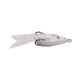 Strike King Bitsy Pad Swimbait, Pearl, 1/4oz, BPAD-84