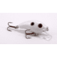 Strike King Tour Grade Bitsy Crackin'Tube Head, Jig Head Fishing Lure, Unpainted, 1/4oz, BCTJH14-U, BCTJH14-U
