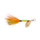 Strike King Bitsy Spinner Fishing Lure, In-Line Spinner, 1/4oz, SZ 4 Hook, Gold Blade, Bleeding Firetiger, BSPN14-317