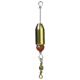 Strike King EZ-Rig Fishing Weight, Pre-Made Carolina Rig, 3/8oz, Stainless Steel Wire, Plastic Bead, Brass Weight, 2-Pack, Brass/Red, EZRIG-38
