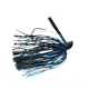 Strike King Compact Tungsten Jig Fishing Lure, Casting Jig, Black and Blue, 1/2oz, CTCJ12-2, CTCJ12-2