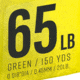 Strike King Contra Braid Fishing Line, 65lb Test, 150-Yards, Green, LPB150-65G