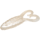Strike King KVD Gurgle Toad Fishing Lure, Soft Plastic Toad, Pearl, 3 3/4in, 5-Pack, GT-84, GT-84