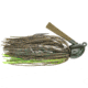 Strike King Hack Attack Jig Fishing Lure, Flipping Jig, Summer Craw, 3/4oz, HAHCJ34-100, HAHCJ34-100