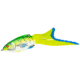Strike King Hack Attack Pad Perch Fishing Lure, Hollow Body Topwater, Leopard Perch, 6in, 1/2oz, HAPP-155, HAPP-155