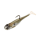 Strike King Homing Minnow Softbait, 3 pack, 2.5in, 1/4oz, Natural Shad, 12-36199
