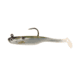 Strike King Homing Minnow Softbait, 3 pack, 2.5in, 1/4oz, Natural Shad, 12-36199