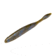 Strike King KVD Dream Shot Fishing Lure, Soft Plastic Worm, Blue Craw w/ Red Flake, 4 1/4in, 10-Pack, DSKVD-805, DSKVD-805