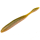 Strike King KVD Dream Shot Fishing Lure, Soft Plastic Worm, Dirt, 4 1/4in, 10-Pack, DSKVD-103, DSKVD-103