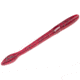 Strike King KVD Fat Baby Finesse Worm, Soft Plastic Worm Fishing Lure, Red Bug, 5in, 12-Pack, FBFIN5-85, FBFIN5-85