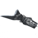 Strike King KVD Popping Perch Fishing Lure, Hollow Body Topwater, Black, 5 1/2in, 1/2oz, PPKVD-10, PPKVD-10
