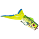 Strike King KVD Popping Perch Fishing Lure, Hollow Body Topwater, Leopard Perch, 5 1/2in, 1/2oz, PPKVD-155, PPKVD-155