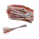 Strike King 50 Pack Bulk Skirts,Bleeding Shiner 50-101S