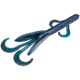 Strike King KVD Perfect Plastics Magnum Game Hawg, Soft Plastic Creature Fishing Lure, Black Blue Swirl, 5 1/4in, 6-Pack, GH5.25-808, GH5.25-808