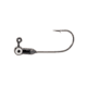 Strike King Mr. Crappie Sausage Head Jig Head, 25 Pack, Black, 1/16oz, MRCSH25P116-10