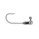 Strike King Mr. Crappie Sausage Head Jig Head, 25 Pack, Black, 1/16oz, MRCSH25P116-10