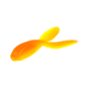 Strike King Mr. Crappie Teen-Zee Tails Swimbait, Osage Orange, 5/8in, MRCTZTL-246