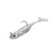 Strike King Pinger Minnow Softbait, 3 pack, 2.5in, 1/8oz, Carolina Chrome, 12-36146