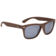 Strike King Plus Cash Sunglasses, Woodgrain Frame, Black Mirror, Gray Base Lens, SG-SKP418