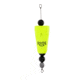 Strike King Poppin’ Cork, High-Quality Popping Float, Inshore Terminal Tackle, Tour-Grade Components, Clacking Sound, 3in, 1oz, Flo Yellow, POPCY