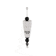 Strike King Poppin’ Cork, High-Quality Popping Float, Inshore Terminal Tackle, Tour-Grade Components, Clacking Sound, 3in, 1oz, White, POPCW