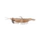 Strike King Pre-Rigged Tidal Shrimp 1/4oz, Dishwater Glitter, 2.75in, PRSSW275-553