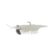Strike King Pre-Rigged Tidal Shrimp 1/4oz, Nite Glow, 2.75in, PRSSW275-694