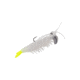Strike King Pre-Rigged Tidal Shrimp 1/4oz, Pearl Chartreuse Tail, 2.75in, PRSSW275-492