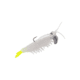 Strike King Pre-Rigged Tidal Shrimp 1/4oz, Pearl Chartreuse Tail, 2.75in, PRSSW275-492