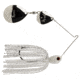 Strike King Premier Pro-Model Fishing Lure, Spinnerbait, White, 3/8oz, PP38CC-204S, PP38CC-204S