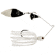 Strike King Premier Pro-Model Fishing Lure, Spinnerbait, White, 3/8oz, PP38CW-12S, PP38CW-12S