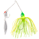 Strike King Promo Spinnerbait Colorado/Willow, Limetreuse, 1/8 oz, 1 Pack, MAPRO18CW-93