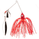 Strike King Promo Spinnerbait Colorado/Willow, Red, 1/8 oz, 1 Pack, MAPRO18CW-69