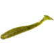 Strike King Rage Slim Swimmer Softbait, 8 pack, 4in, Green Pumpkin, 12-36102