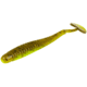 Strike King Rage Slim Swimmer Softbait, 8 pack, 4in, Guacamole, 12-36110