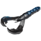 Strike King Rage Craw Fishing Lure, Soft Plastic Craw, Black Blue Swirl, 4in, 7-Pack, RGCRW-808, RGCRW-808