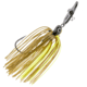 Strike King Rattling Thunder Cricket Bladed Jig, 3/8oz, 2.5in, Green Pumpkin Chartreuse, 12-36308